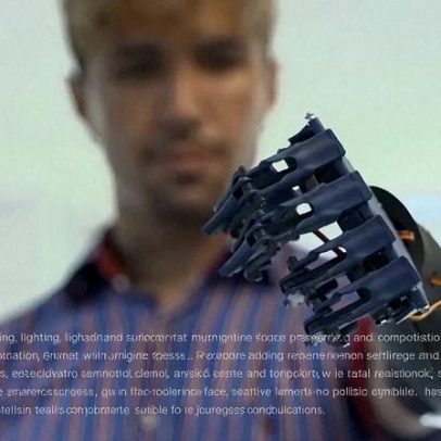 Investigadores mexicanos criam braço robótico inspirado em promessa de infância