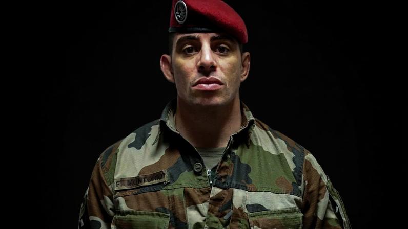 Sargento Florian Montorio, 17º Regimento de Engenheiros Pára-quedistas, Montauban