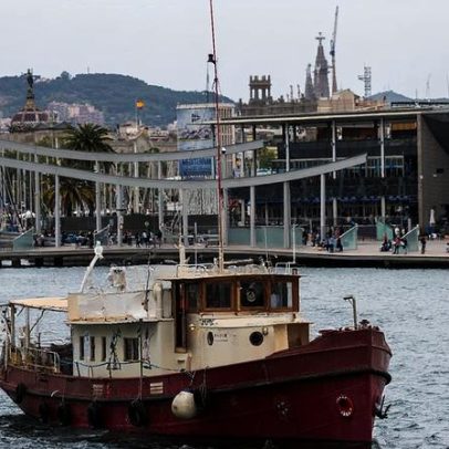 Flotilha humanitária parte de Barcelona rumo a Gaza com mais de 60 embarcações