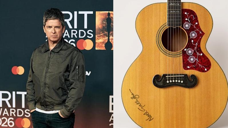 Guitarra de Noel Gallagher usada em Morning Glory vai a leilão