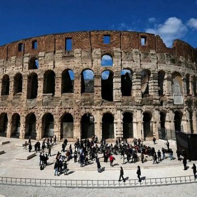 Renovação do Coliseu de Roma revela estruturas ocultas há séculos
