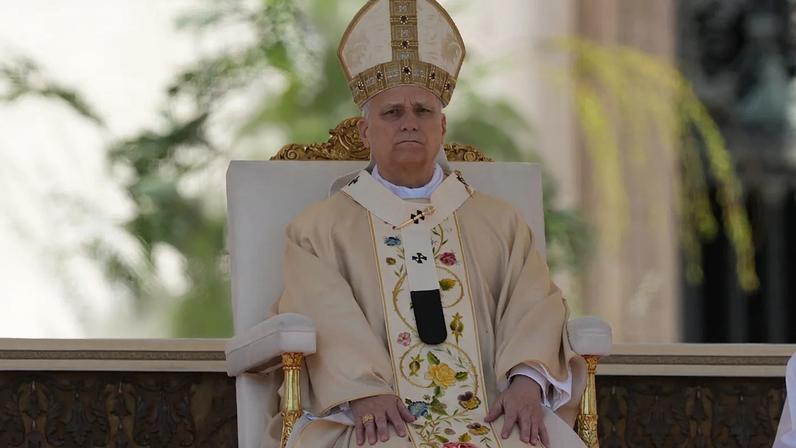 ARQUIVO: O Papa Leão XIV preside à Missa da Páscoa na Praça de São Pedro, no Vaticano, a 5 de abril de 2026