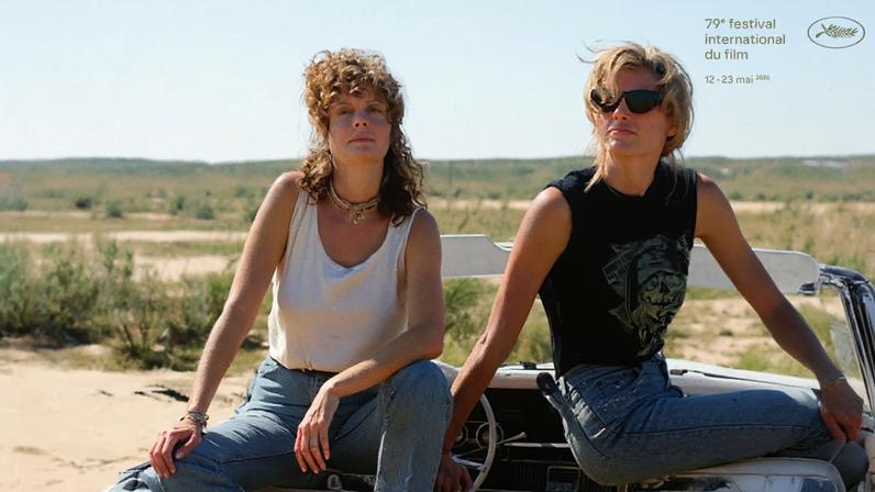 Festival de Cannes 2026 revela cartaz inspirado em Thelma & Louise