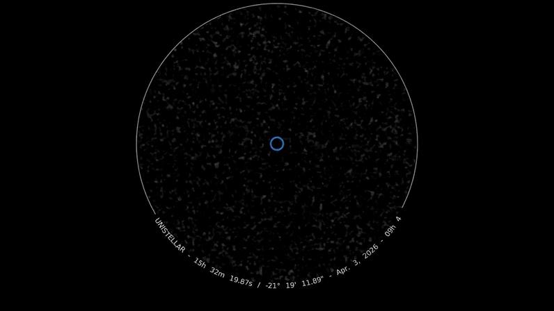 Telescópio inteligente regista missão Artemis II
