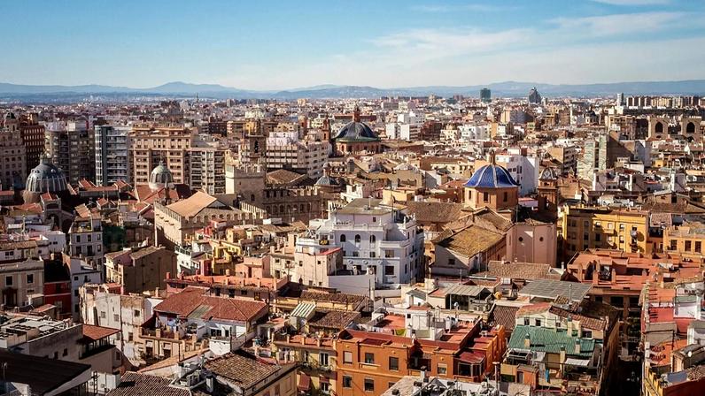 A cidade espanhola de Valência