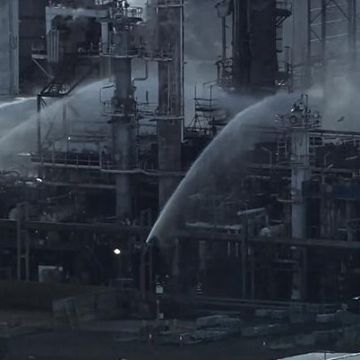 Incêndio numa refinaria na Austrália eleva receios de falta de combustível