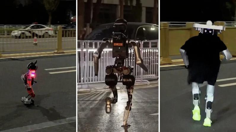 China: mais de 70 equipas de robôs preparam segunda meia maratona humanoide