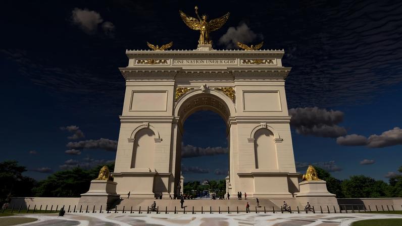 'Repugnante': planos de Donald Trump para 'Arc de Trump' geram críticas online