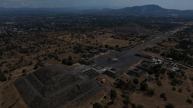 Teotihuacan, uma das jóias aztecas do património mexicano