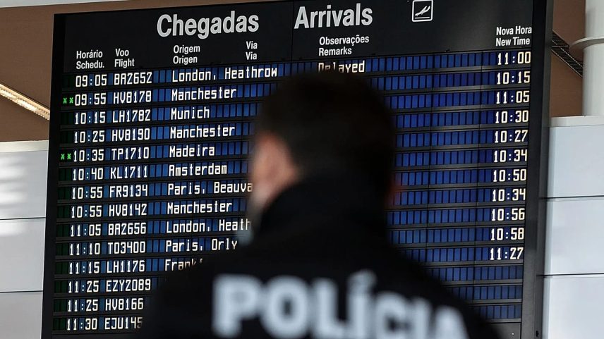 Fronteiras aéreas foram as mais usadas para entrar ilegalmente em Portugal