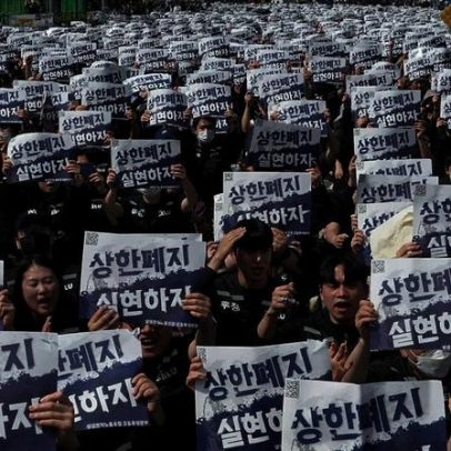 Trabalhadores da Samsung protestam e ameaçam greve por maior fatia dos lucros da IA