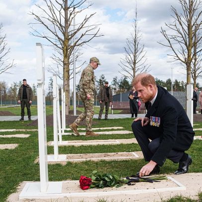 Príncipe Harry visita Kiev para apoiar a Ucrânia e destacar desminagem