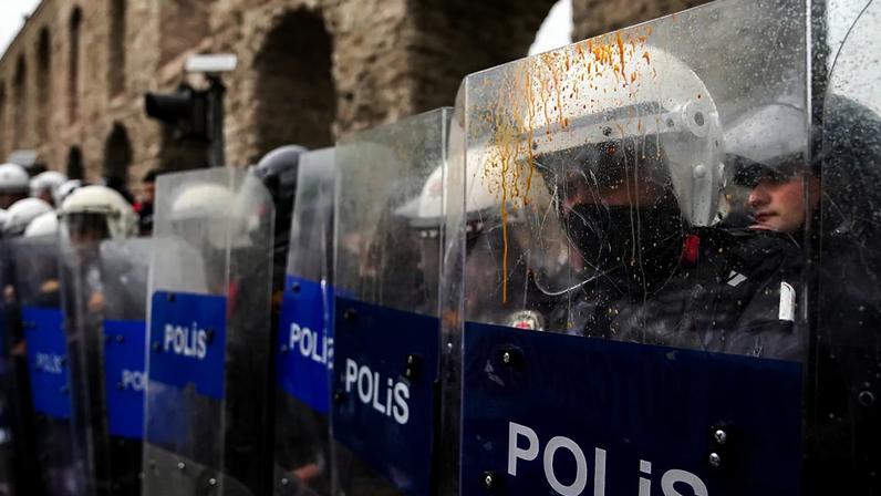 ARQUIVO: polícia turca em Istambul