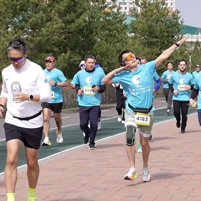 Milhares participam na corrida Run for Autism em Astana
