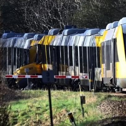 Dinamarca: colisão frontal entre dois comboios deixa vários feridos