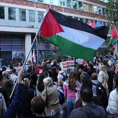 Sérvia: protestos pedem boicote à Eurovisão pela participação de Israel