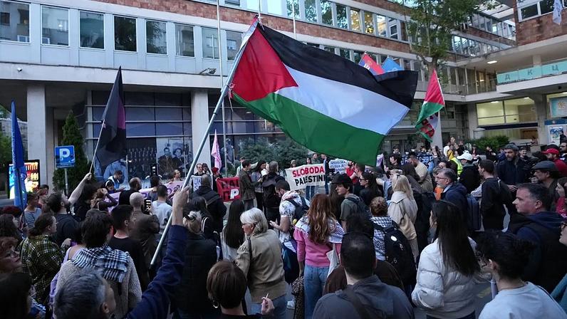 Sérvia: protestos pedem boicote à Eurovisão pela participação de Israel