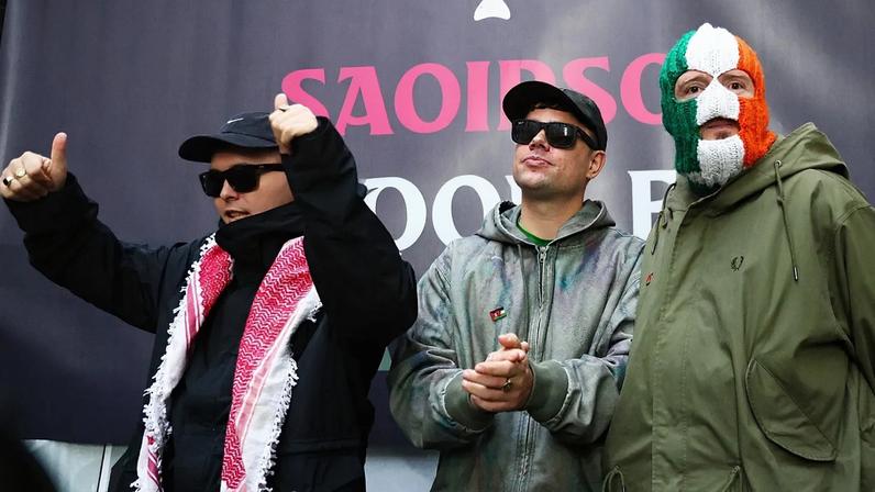 Kneecap apoia campanha 'Stop The Game' contra jogo Irlanda-Israel