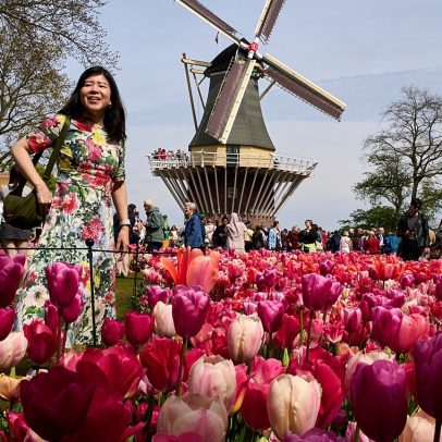 Keukenhof atrai turistas de todo o mundo na primavera