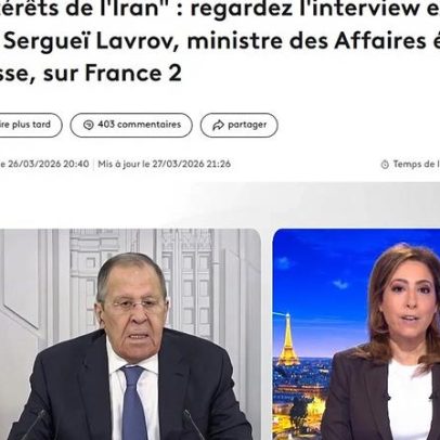 Entrevista de Lavrov: a tradução russa não corresponde ao original
