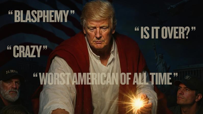 Famosos criticam imagem criada por IA que mostra Donald Trump como Jesus
