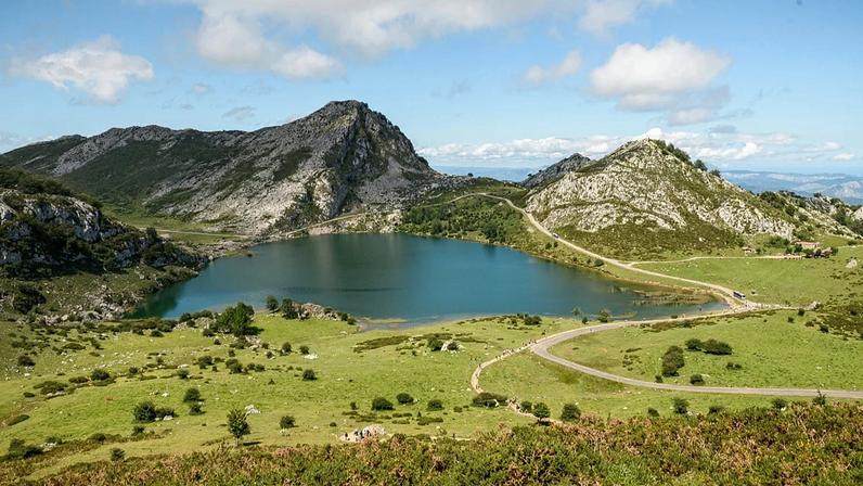 Lagos de Covadonga, nos Picos da Europa
