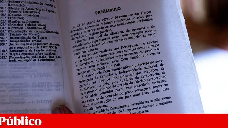 No preâmbulo da CRP pode ler-se que “a Assembleia Constituinte afirma a decisão do povo português (…) de abrir caminho para uma sociedade socialista”