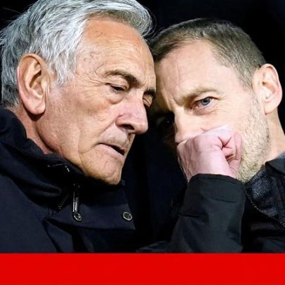 Alicerces do futebol italiano abalados; presidente da FIGC cai