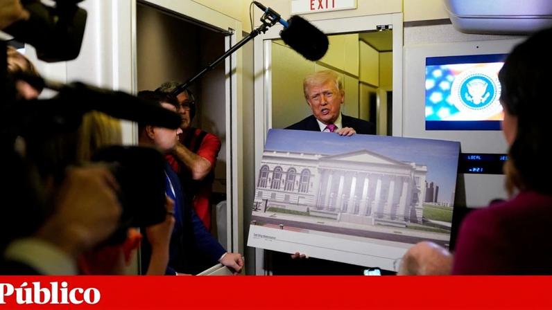 Sala de baile de Trump na Casa Branca recebe luz verde