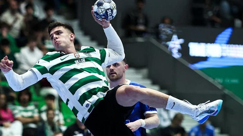 Sporting aproxima-se dos quartos de final na Liga dos Campeões de andebol