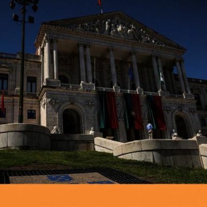 Brasões florais retornam, agora na Assembleia da República