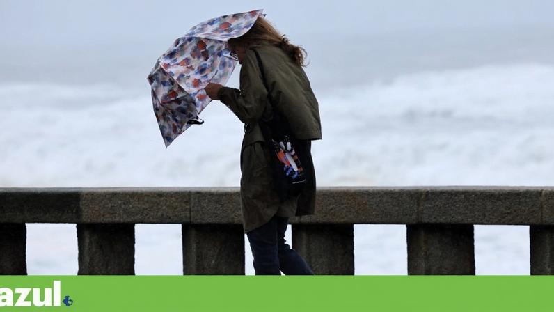 A partir de segunda-feira, IPMA prevê chuva, com trovoada, descidas das temperaturas e poeiras