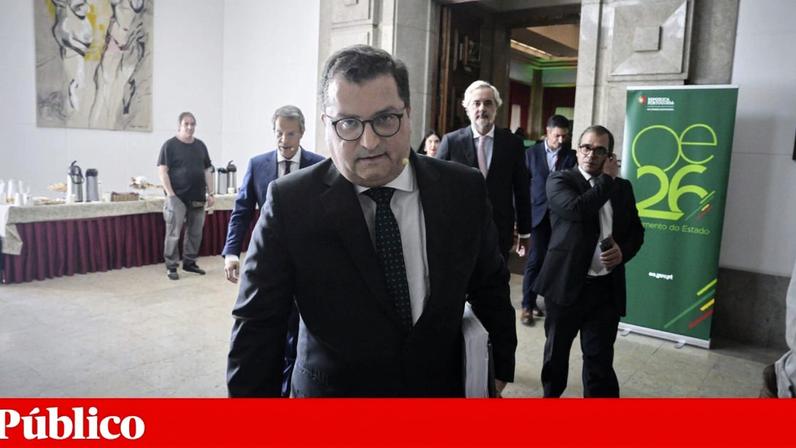 O ministro das Finanças, Joaquim Miranda Sarmento