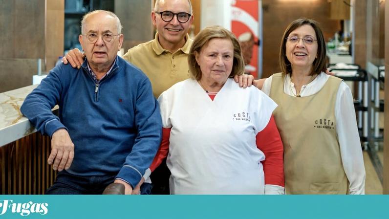 A família Costa é proprietária do Costa dos Rissóis