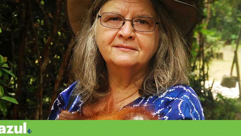 Biruté Galdikas (1946-2026) investigadora dedicada aos orangotangos