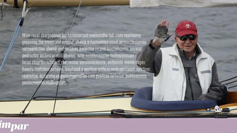 Juan Carlos regressou a Espanha por um dia e aterrou em Cascais