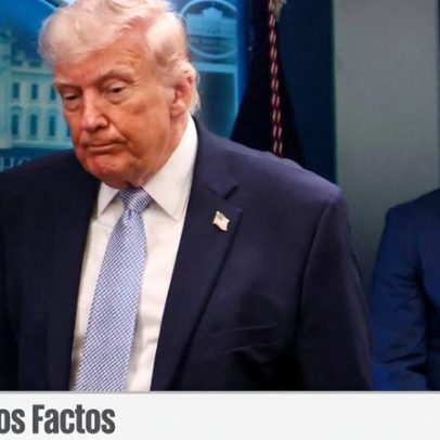 Publicação que alegou ameaça de Trump de destruir uma nação de animais é falsa