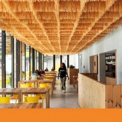 Escultura-teto criada por quem não tem teto