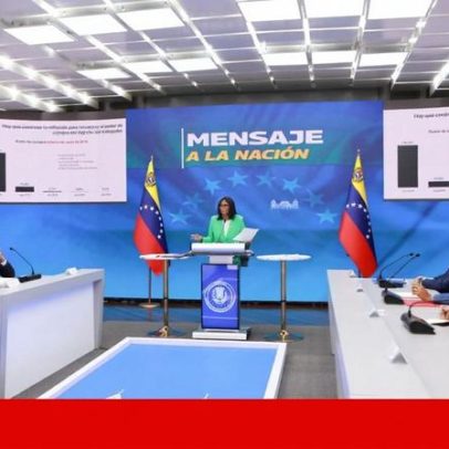 Presidente interina da Venezuela anuncia aumento responsável dos salários