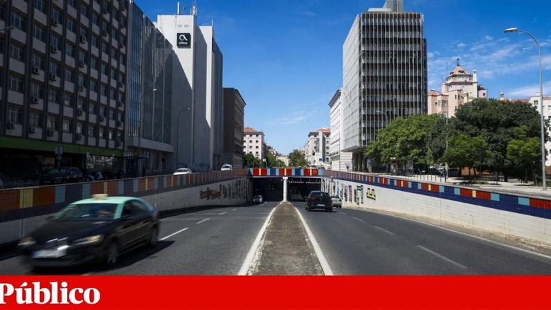 Túnel da Av. João XXI fecha para obras e reabre em fev. 2027