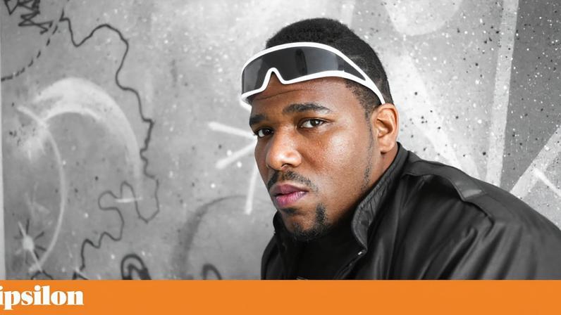 Afrika Bambaataa em Londres, em 1983