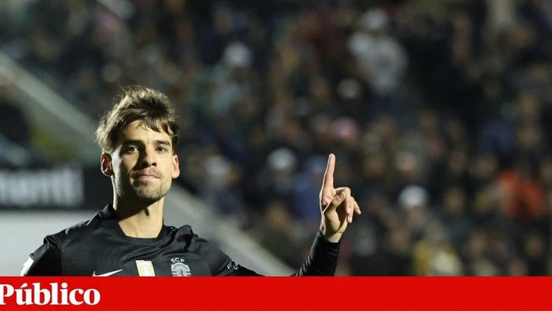Daniel Bragança marcou o golo do triunfo do Sporting