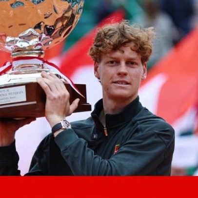 Sinner deixa o Mónaco como número 1 do ténis mundial