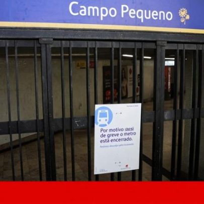 Greve do Metropolitano de Lisboa desconvocada antes de terça-feira