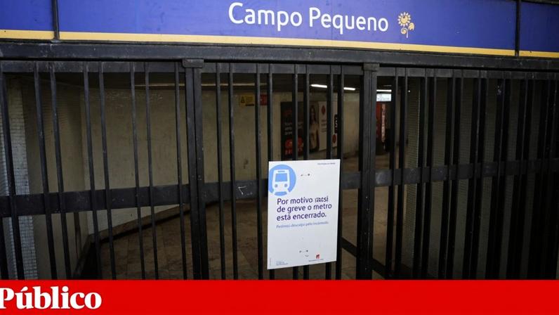 Greve do Metropolitano de Lisboa desconvocada antes de terça-feira
