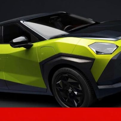 Nissan Juke passa a ser elétrico com design radical