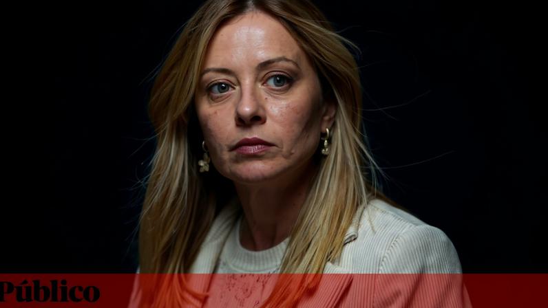 A primeira-ministra de Itália, Giorgia Meloni