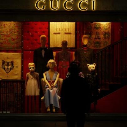Vendas da Gucci continuam em queda com o conflito no Médio Oriente