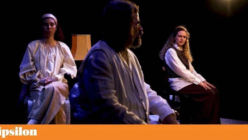 Miguel Moreira, Raquel Silva e Maria Inês Antunes repartem entre si as personagens do espectáculo