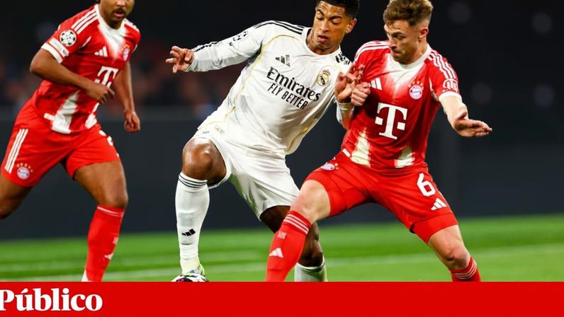 Bayern e Real Madrid em duelo na Champions